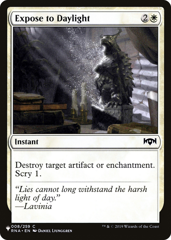 Expose to Daylight (plst)