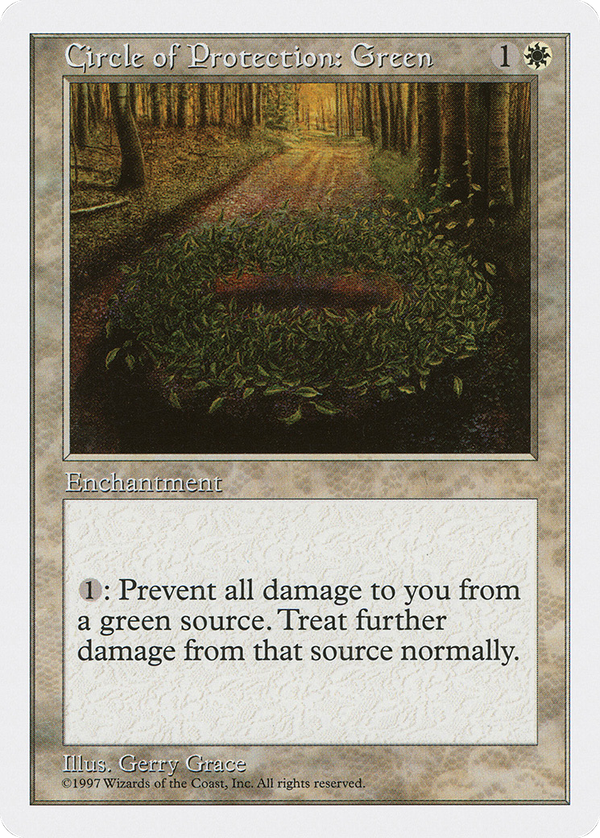 Circle of Protection: Green (5ed)