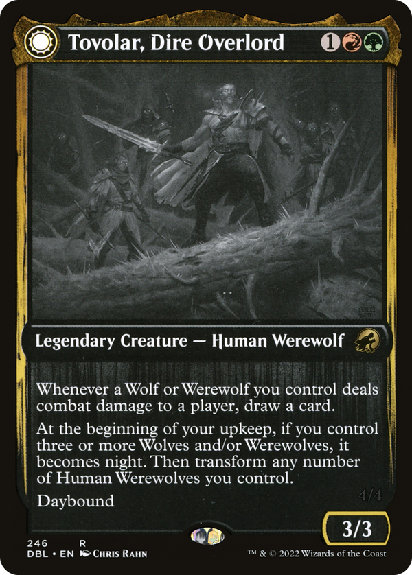 Tovolar, Dire Overlord // Tovolar, the Midnight Scourge (dbl)