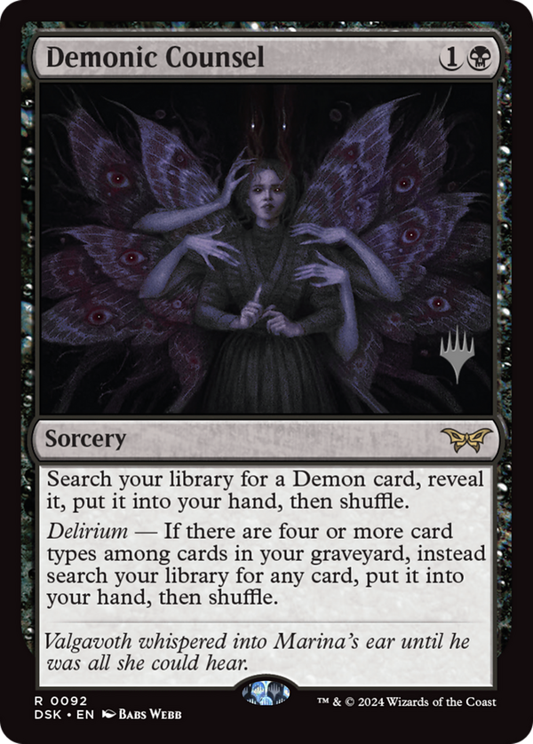 Demonic Counsel (pdsk)