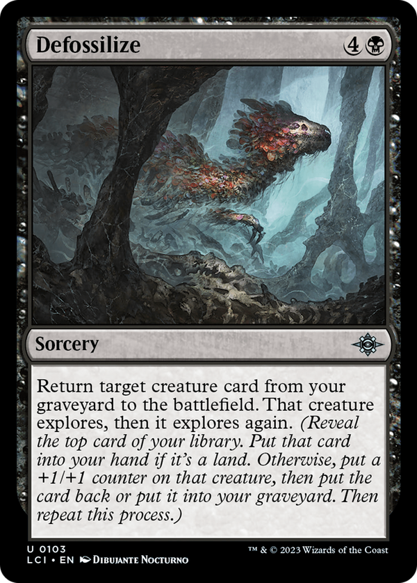 Defossilize (lci)