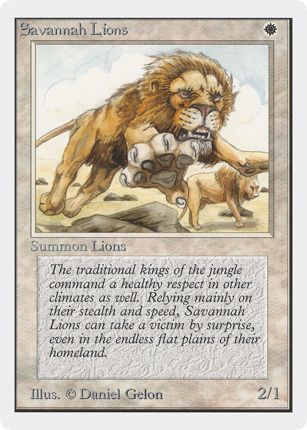 Savannah Lions (2ed)