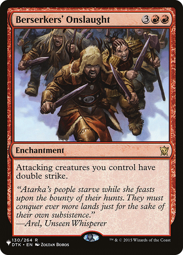 Berserkers' Onslaught (plst)