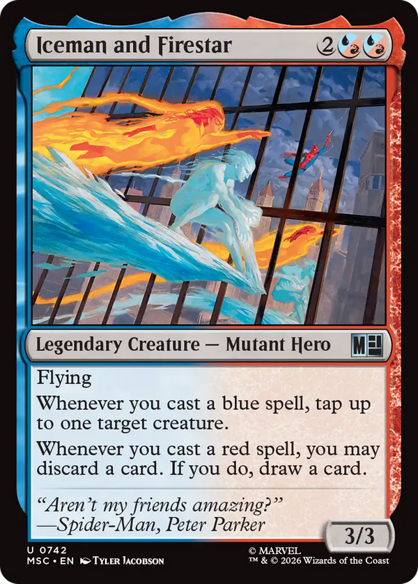 Iceman and Firestar (msc)