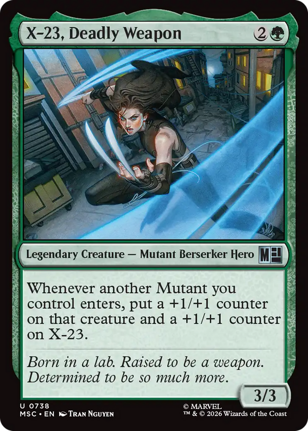 X-23, Deadly Weapon (msc)