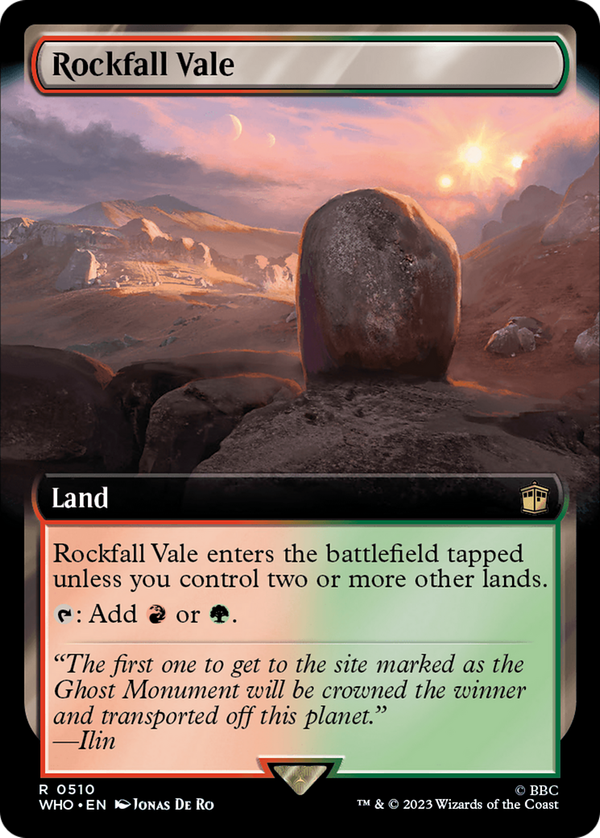Rockfall Vale (who)