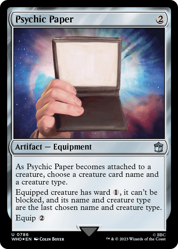 Psychic Paper (who)