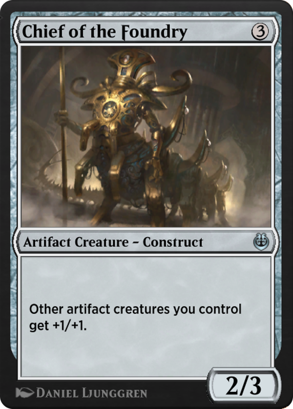 Chief of the Foundry (klr)