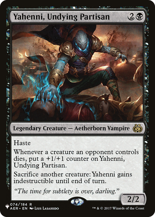 Yahenni, Undying Partisan (plst)