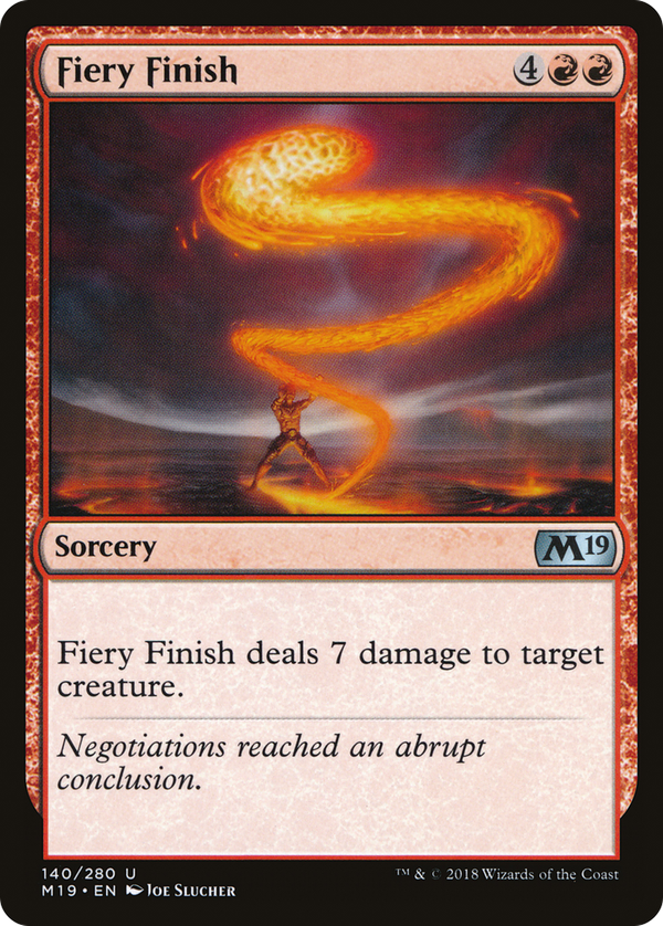 Fiery Finish (m19)