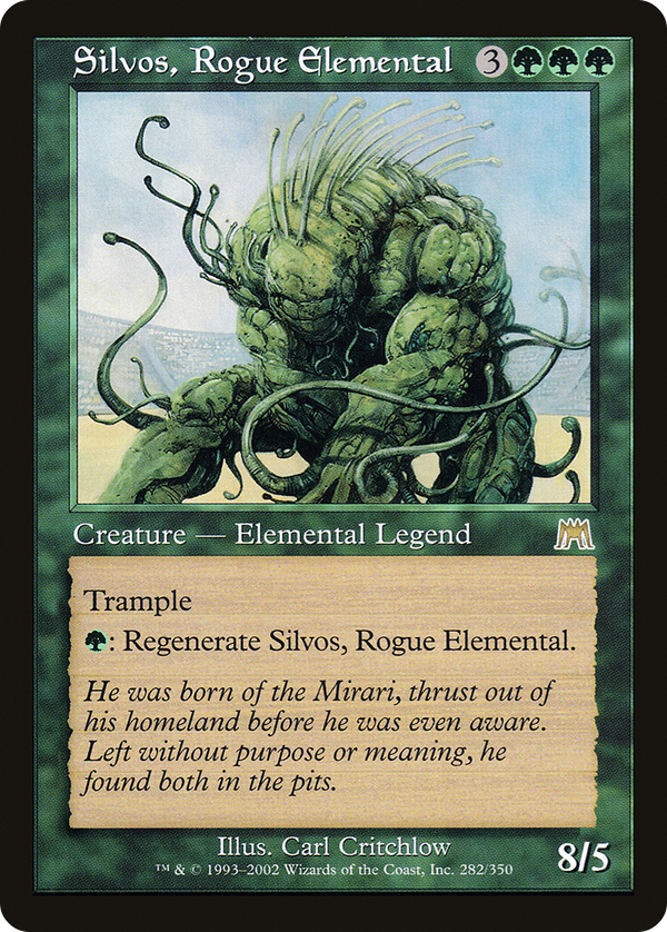 Silvos, Rogue Elemental (ons)