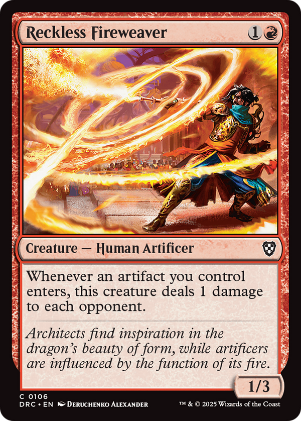 Reckless Fireweaver (drc)
