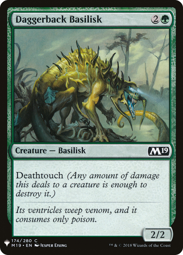 Daggerback Basilisk (plst)
