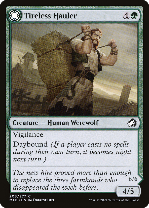 Tireless Hauler // Dire-Strain Brawler (mid)