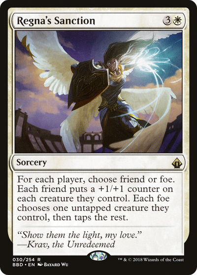 Regna's Sanction