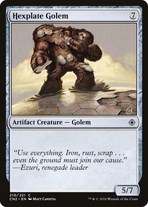 Hexplate Golem (cn2)