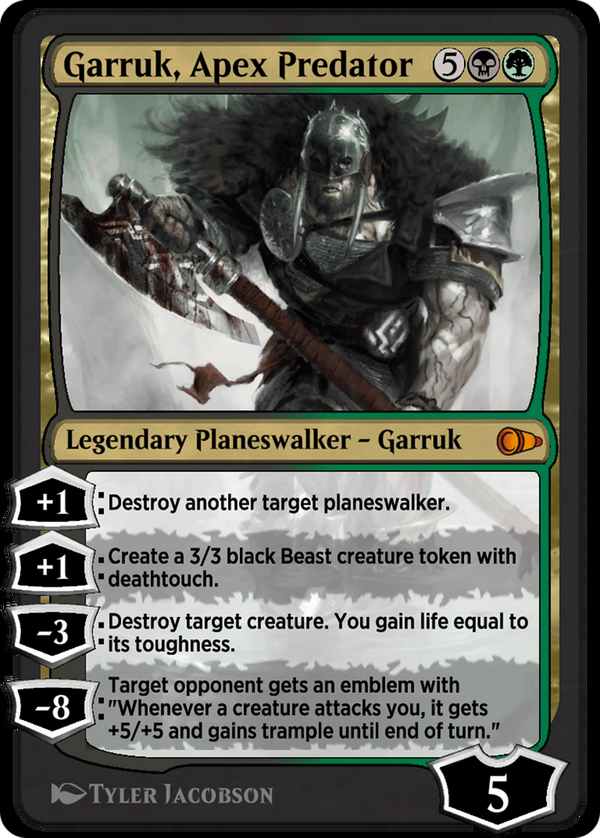 Garruk, Apex Predator (pio)