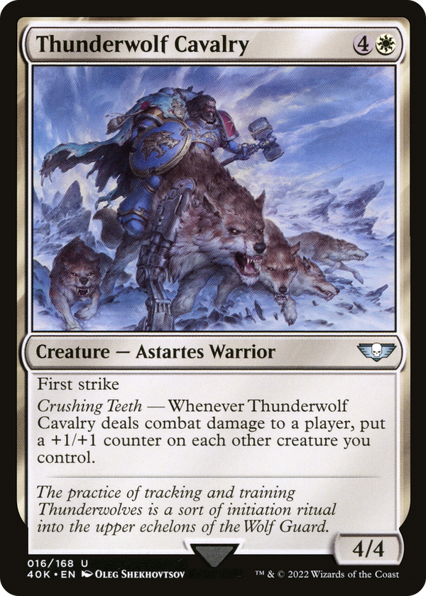Thunderwolf Cavalry (40k)