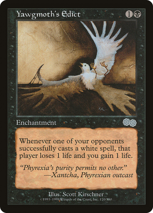 Yawgmoth's Edict (usg)