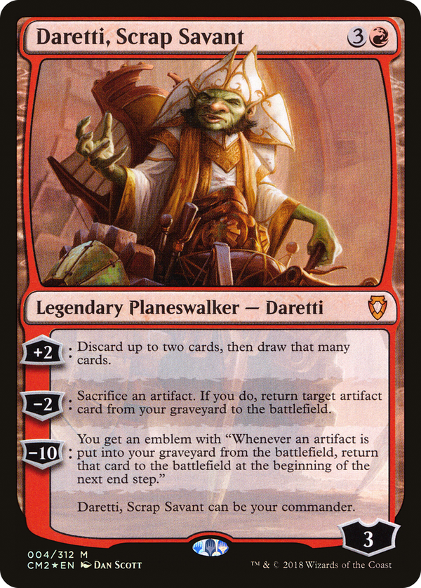 Daretti, Scrap Savant (cm2)