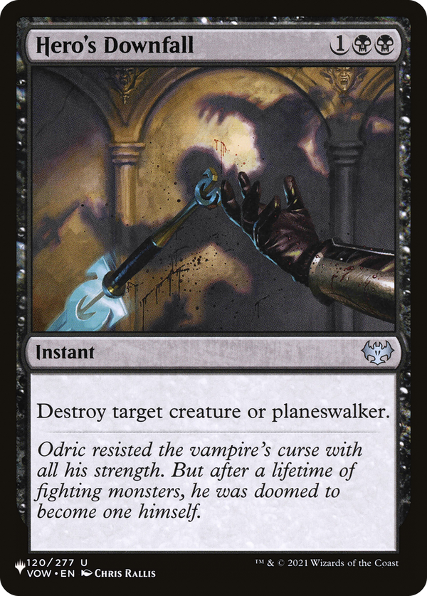 Hero's Downfall (plst)