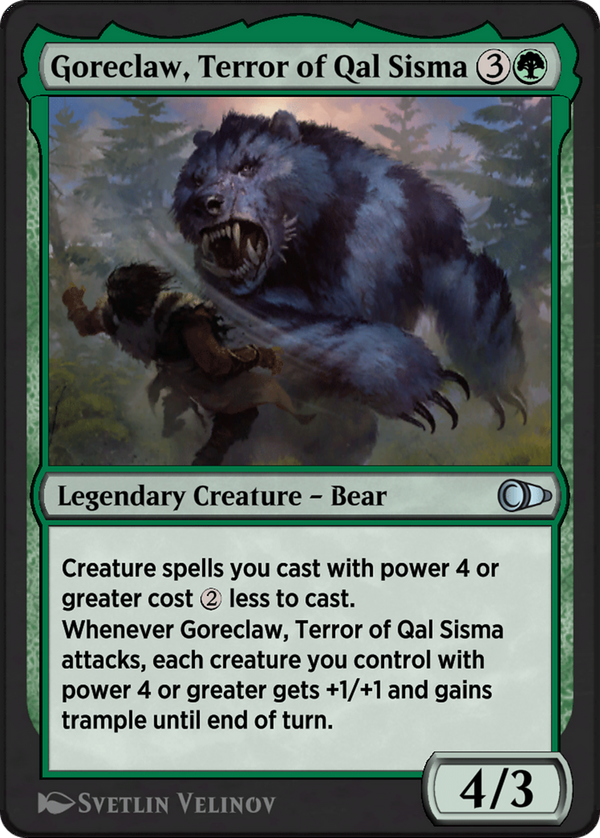 Goreclaw, Terror of Qal Sisma (pio)