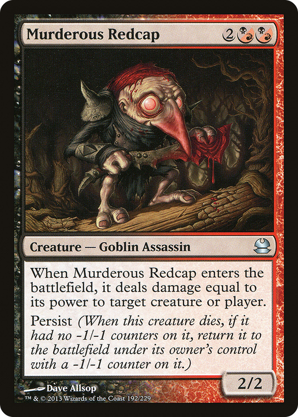Murderous Redcap (mma)