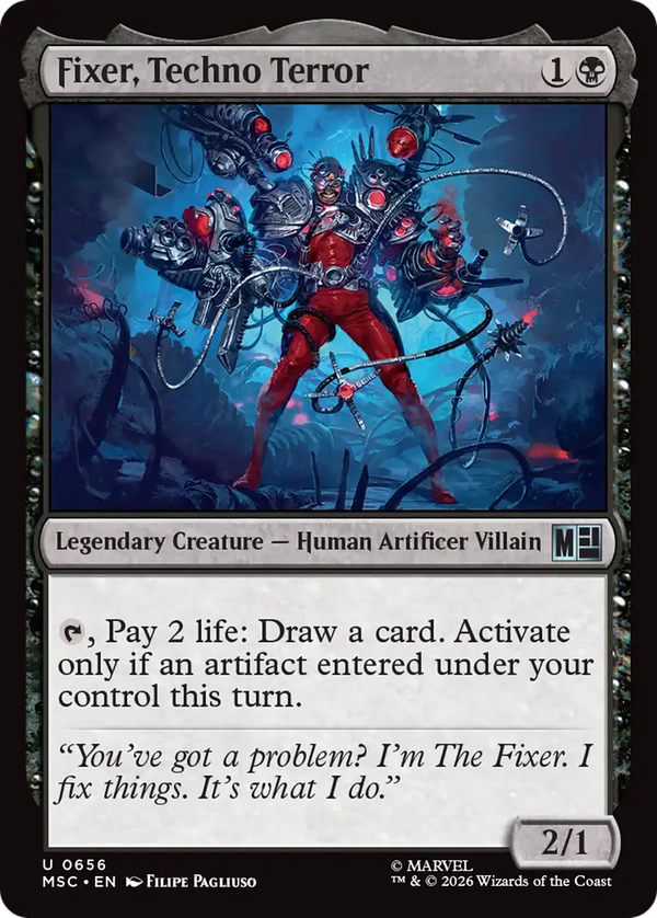Fixer, Techno Terror (msc)