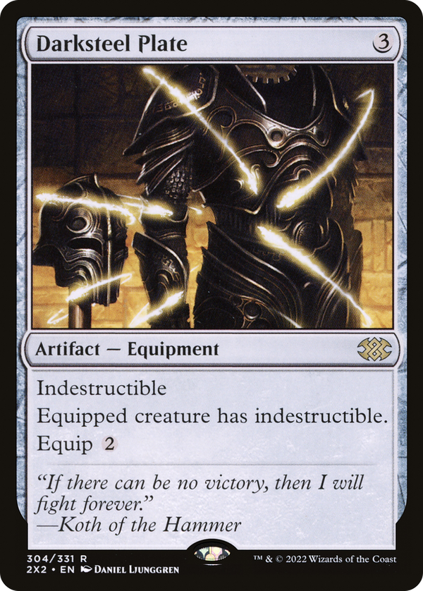 Darksteel Plate (2x2)