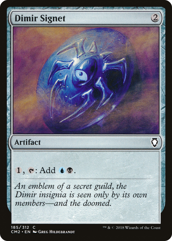 Dimir Signet (cm2)