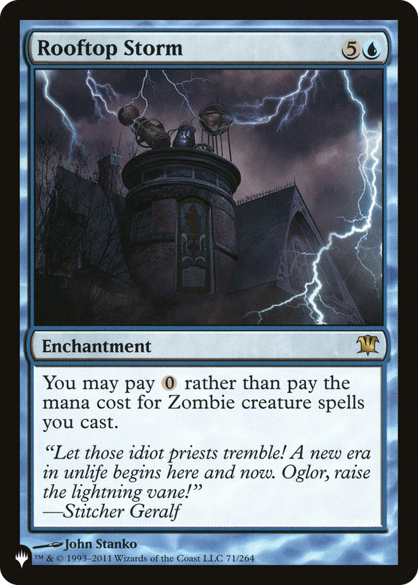 Rooftop Storm (plst)