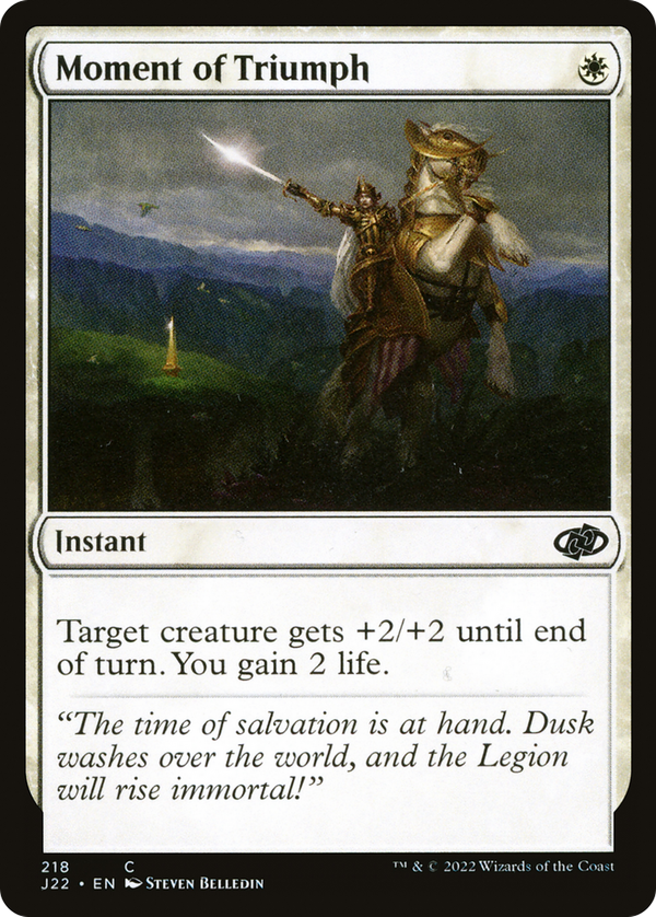 Moment of Triumph (j22)