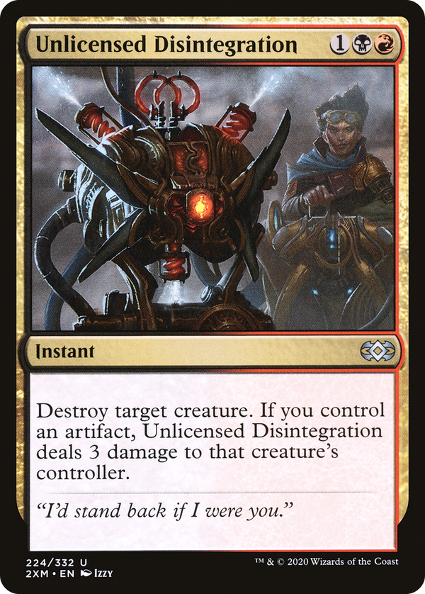 Unlicensed Disintegration (2xm)