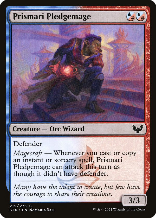 Prismari Pledgemage (stx)