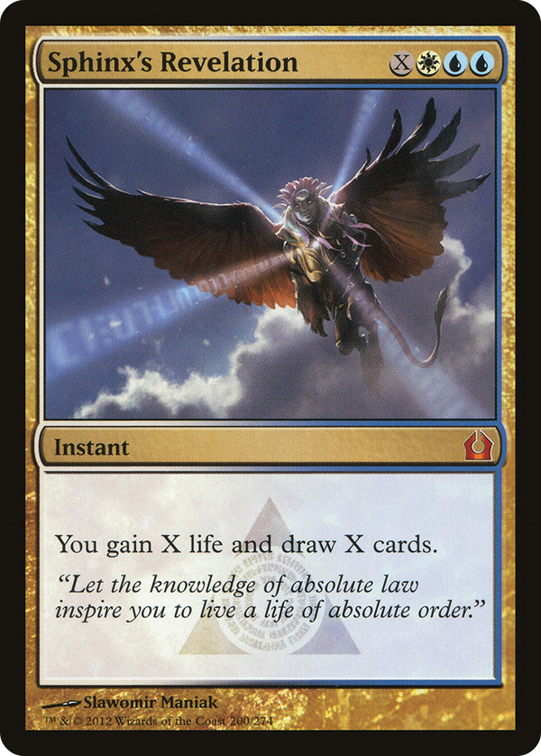 Sphinx's Revelation (rtr)