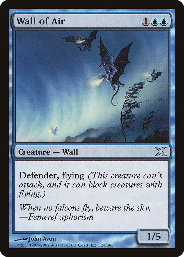 Wall of Air (10e)