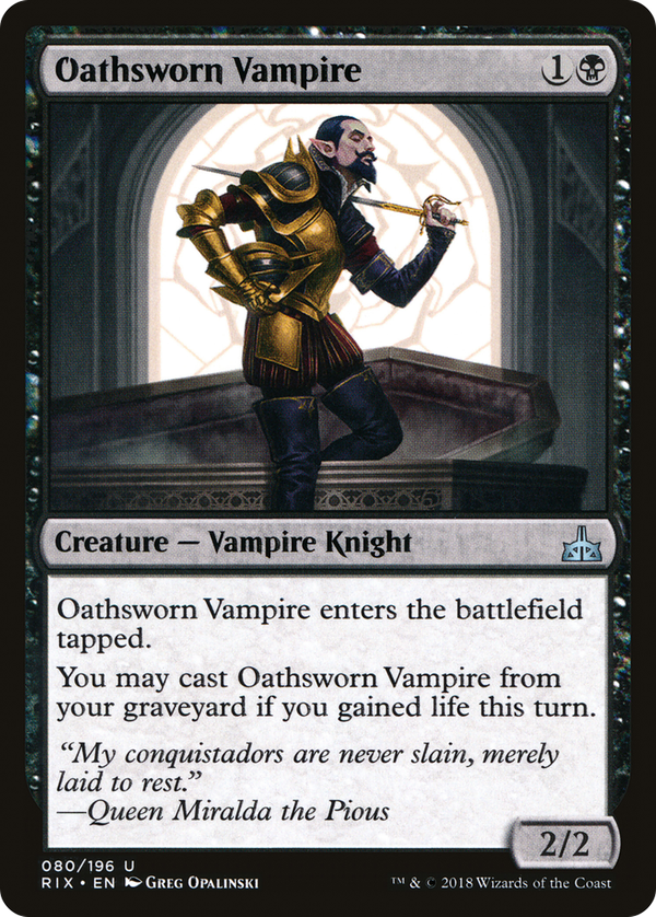 Oathsworn Vampire (rix)