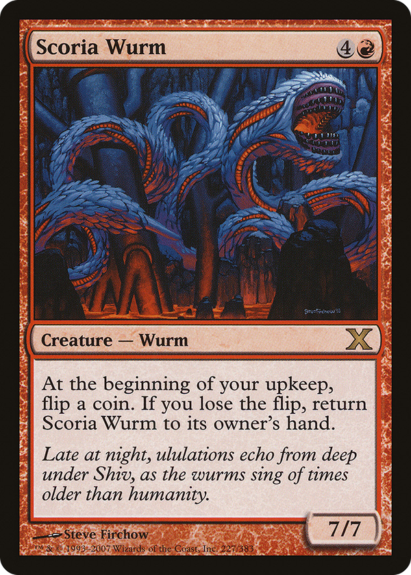 Scoria Wurm (10e)