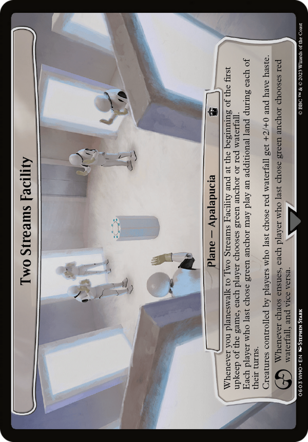 Two Streams Facility (who)