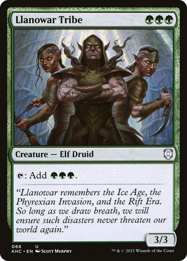 Llanowar Tribe (khc)