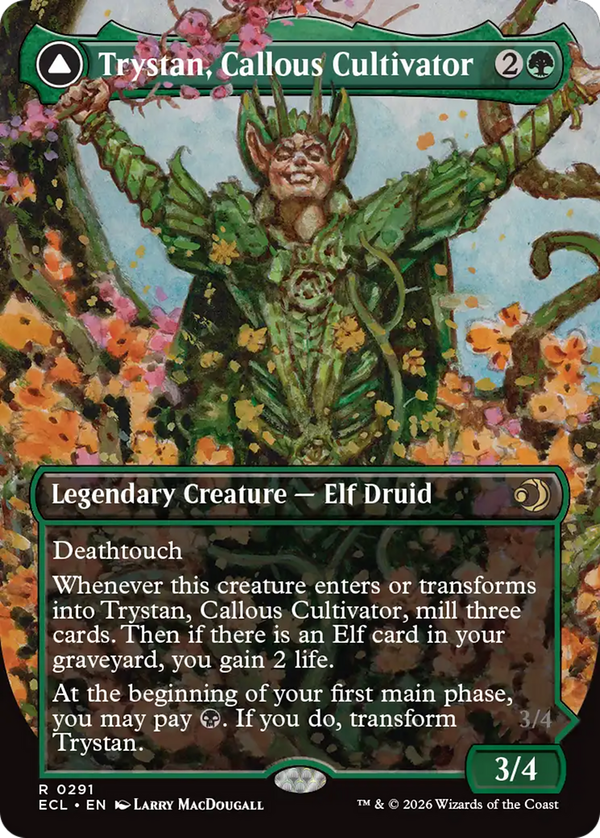 Trystan, Callous Cultivator // Trystan, Penitent Culler (ecl)