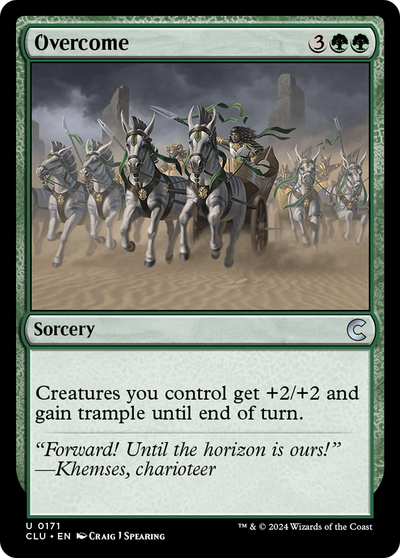 Overcome