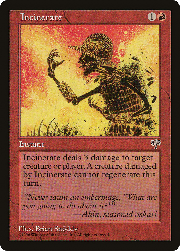 Incinerate (mir)