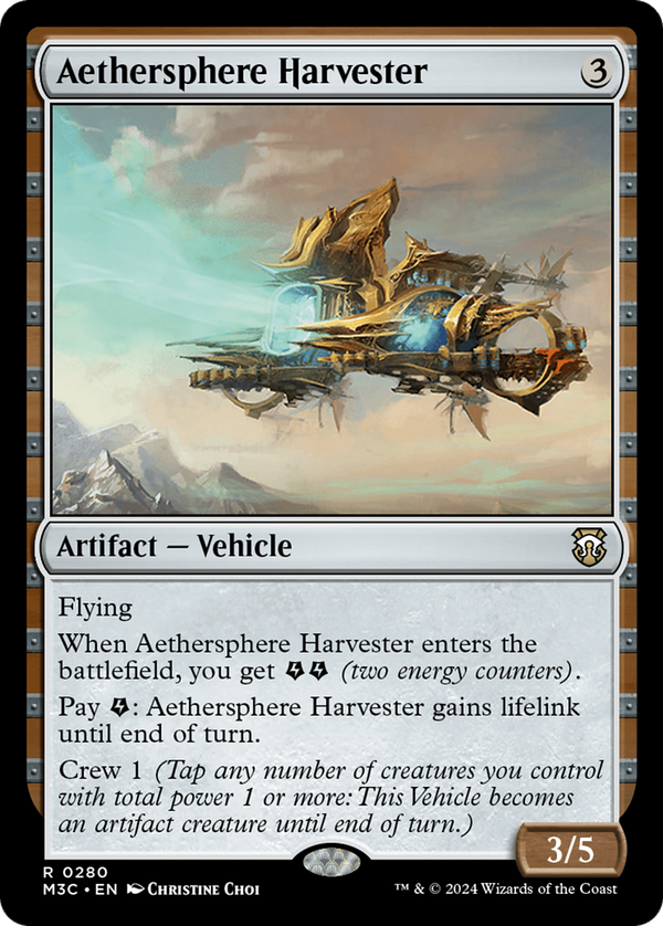 Aethersphere Harvester (m3c)