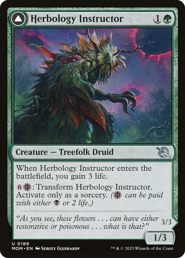 Herbology Instructor // Malady Invoker (mom)