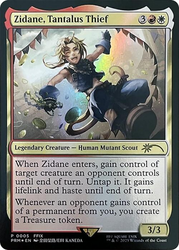 Zidane, Tantalus Thief (pmei)