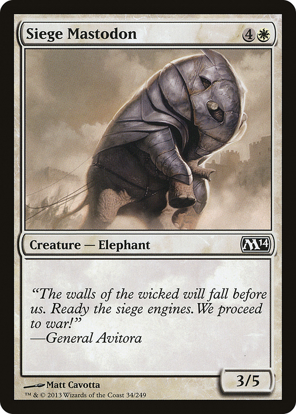Siege Mastodon (m14)