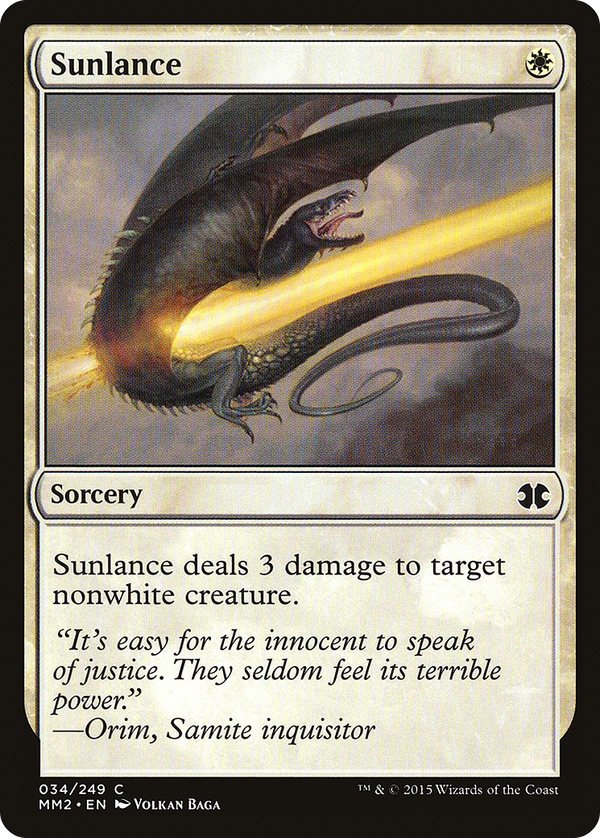 Sunlance (mm2)