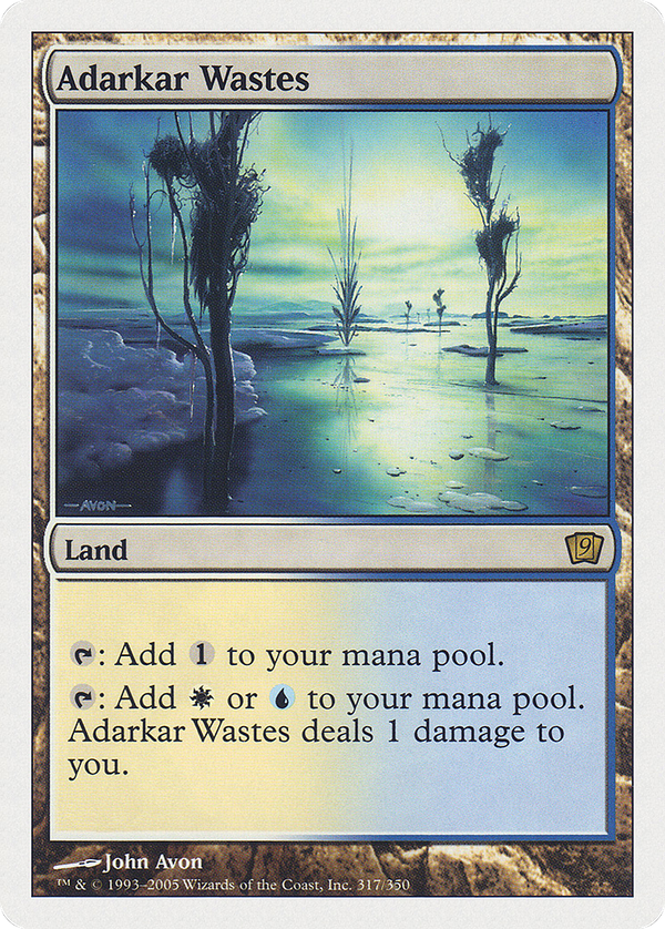 Adarkar Wastes (9ed)