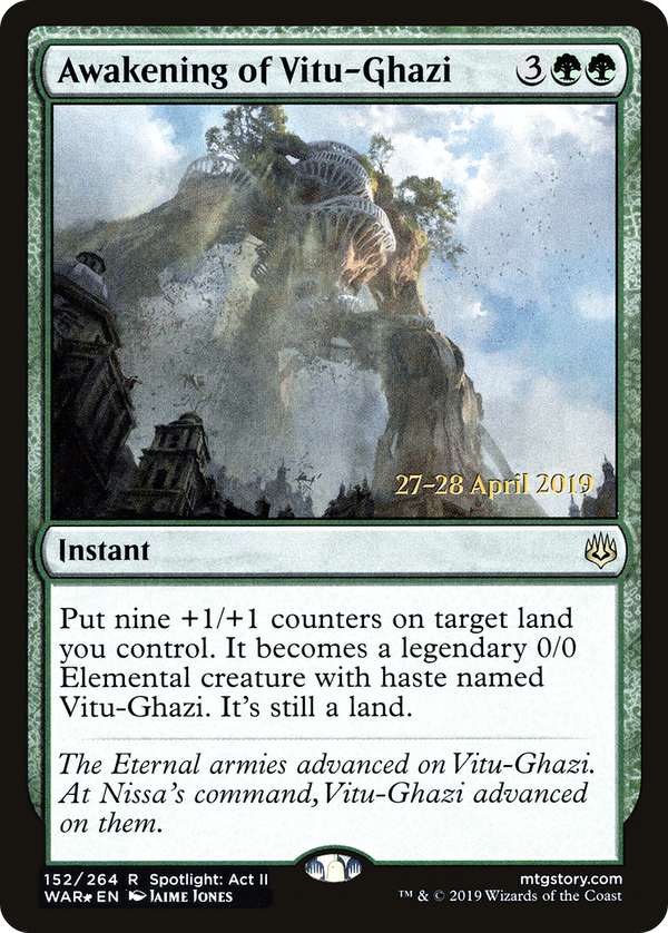 Awakening of Vitu-Ghazi (pwar)